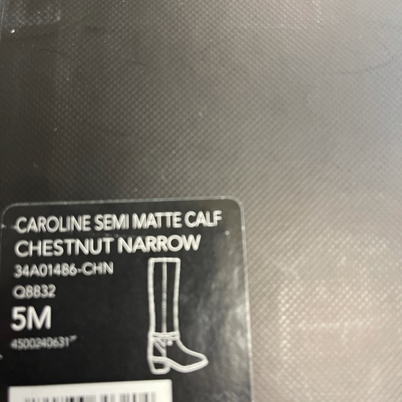 Coach Caroline Round Toe Leather Knee High Boot - Picture 6 of 7